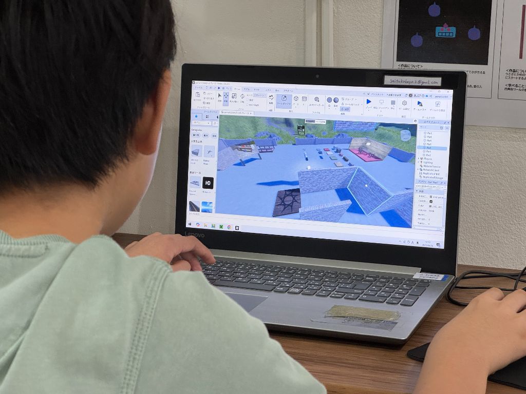 スクラッチ授業風景